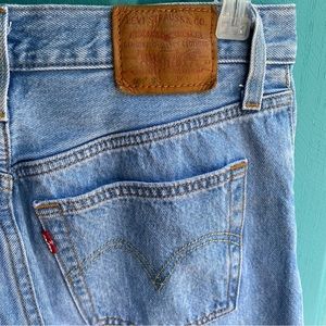 Levi’s | 501 High Rise Button-Fly Tapered Leg Jeans